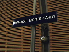 La gare de Monaco 