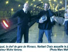 Nice-Matin 24 avril 2003